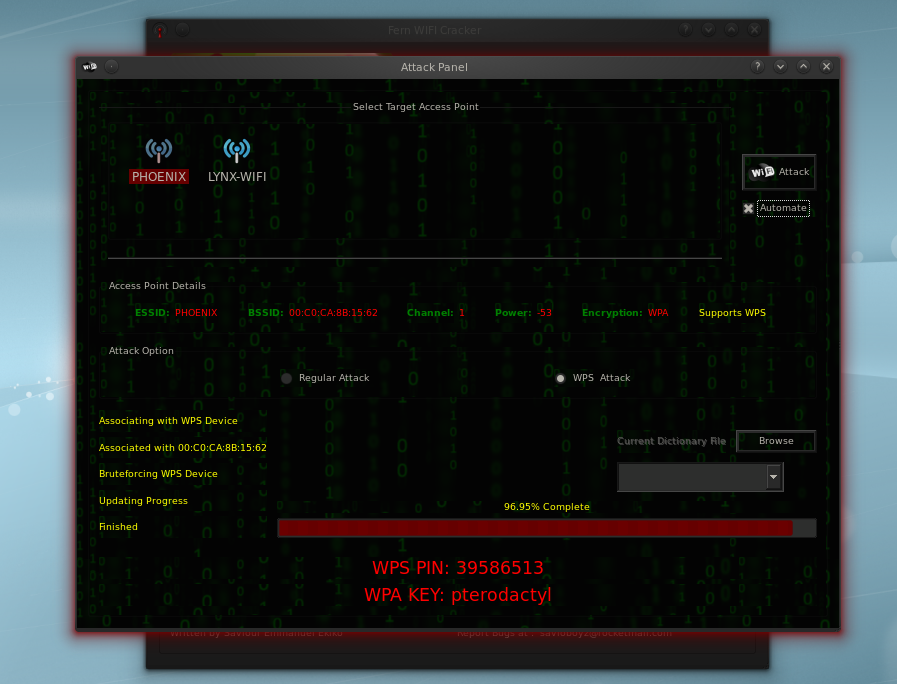 Fern Wifi Cracker v3.1