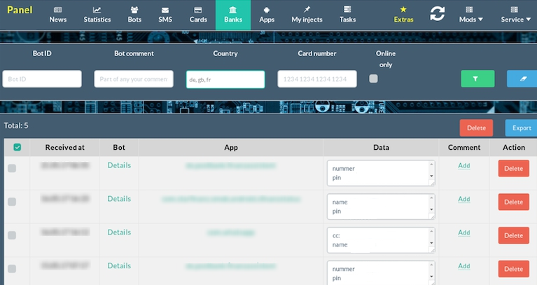 Exobot 2.5 Botnet CnC tool