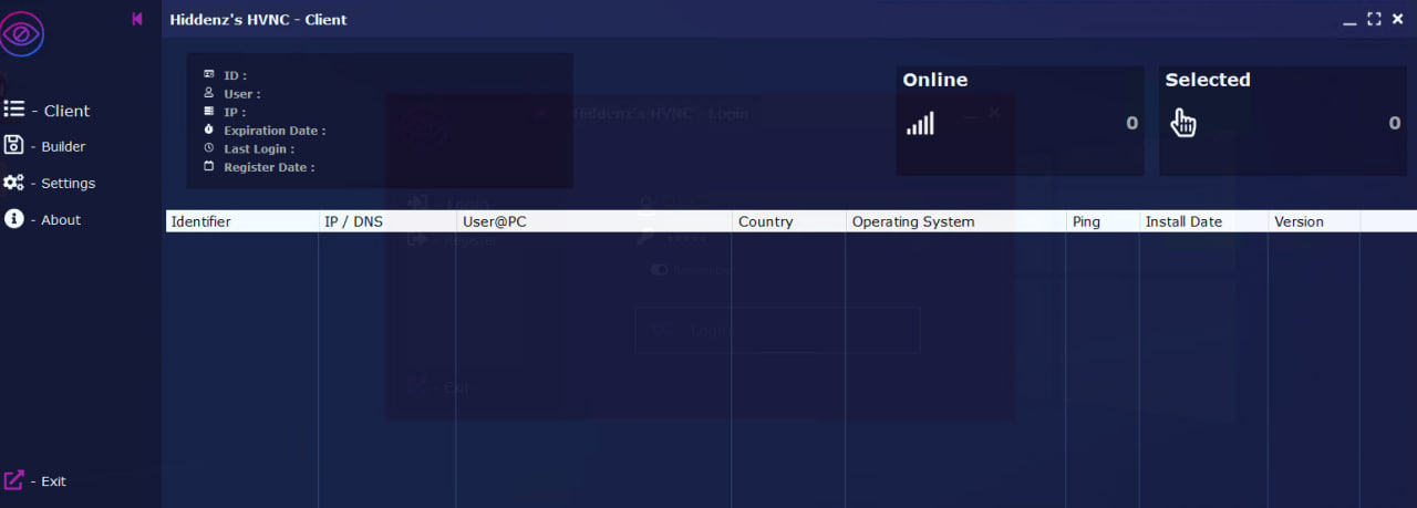 HIDDENZ’S HVNC TOOLS CRACKED