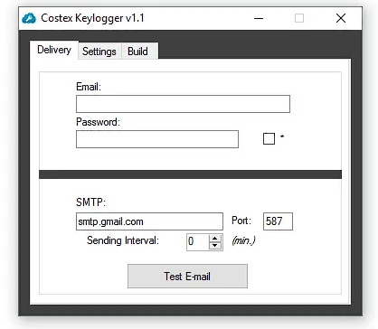 Costex Keylogger v1.1 analysis trojan 2025