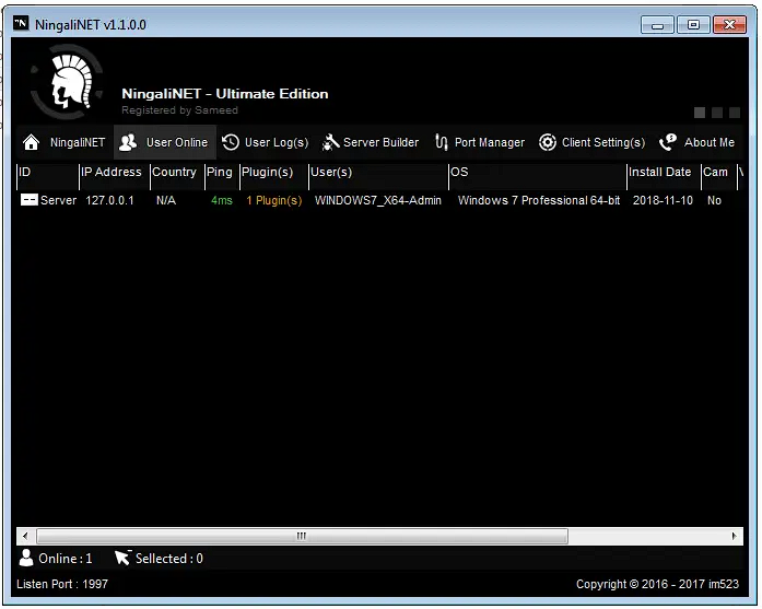 Ningali NET v1.1 Ultimate Edition