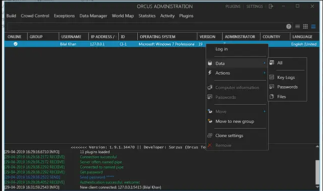 Botnet RAT DarkVision Cracked