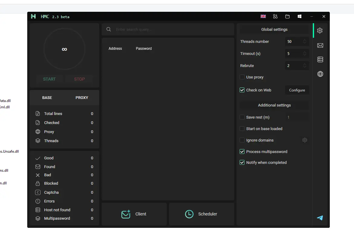 Hackus Mail Checker