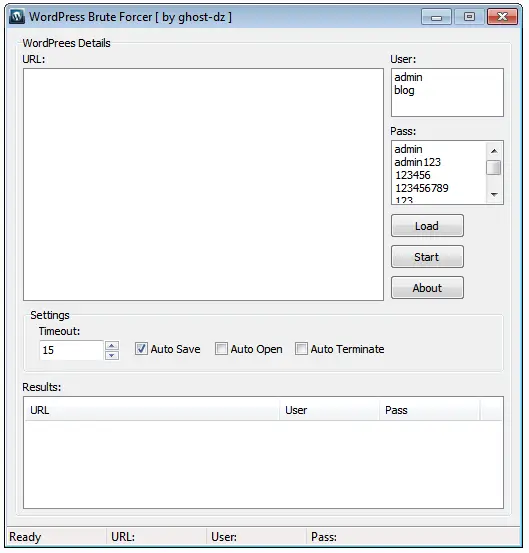 WordPress Bruter