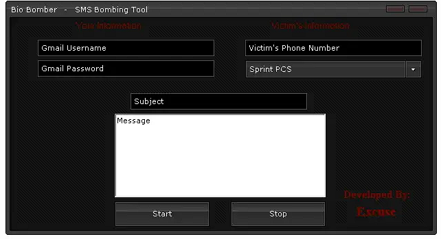 Spammer ddos tool
