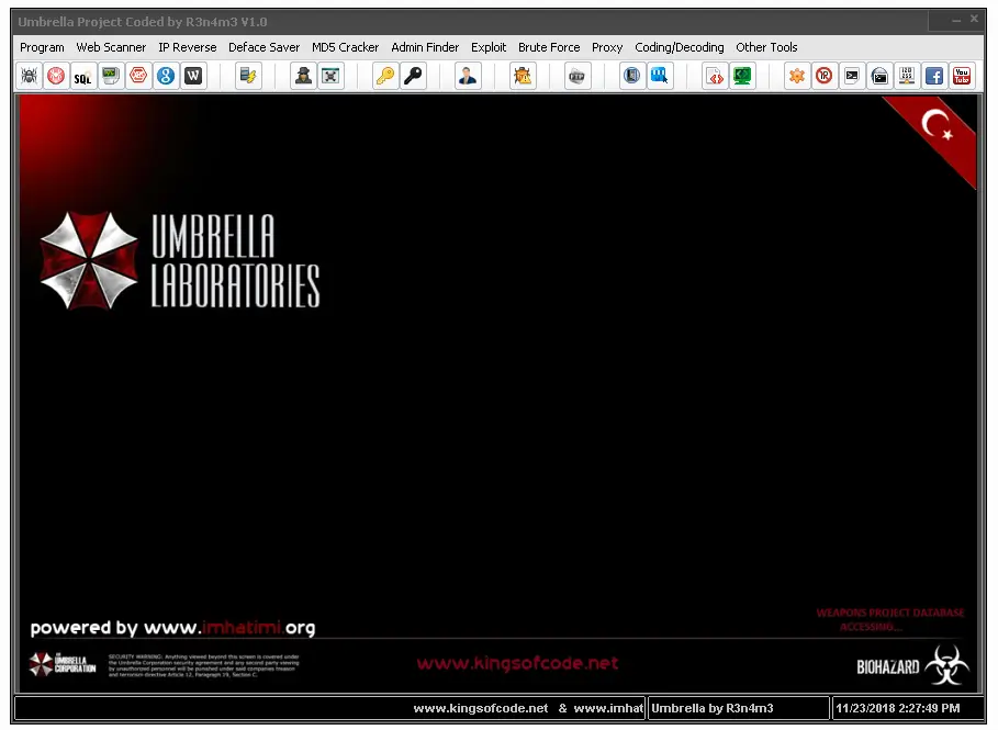 Umbrella Project 2012 Hacktool