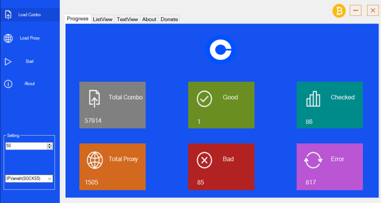 Coinbase checker V1.0