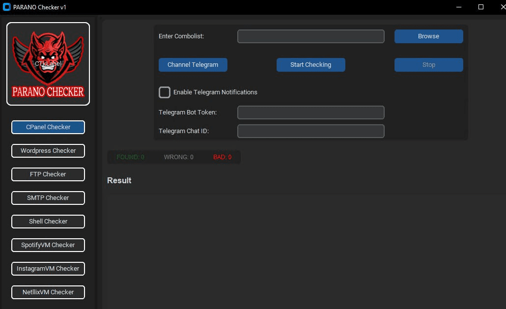 PARANO CHECKER WordPress