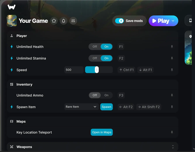 Trainer all games