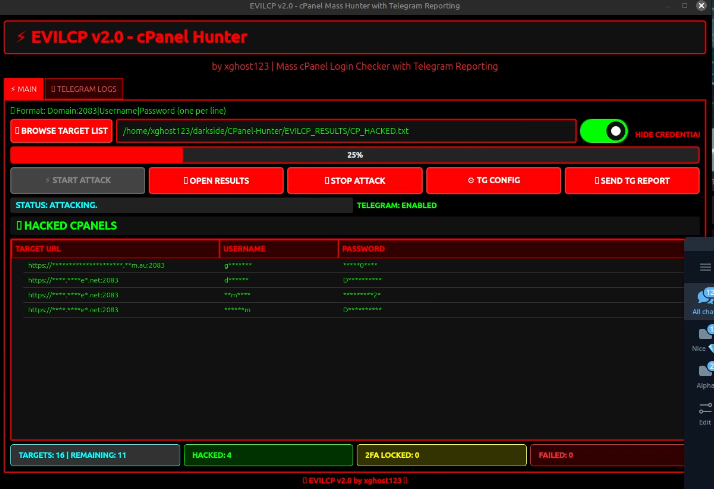 EVILCP v2.0